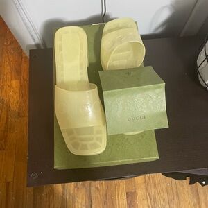 Gucci Glow in Dark Slide Sandals